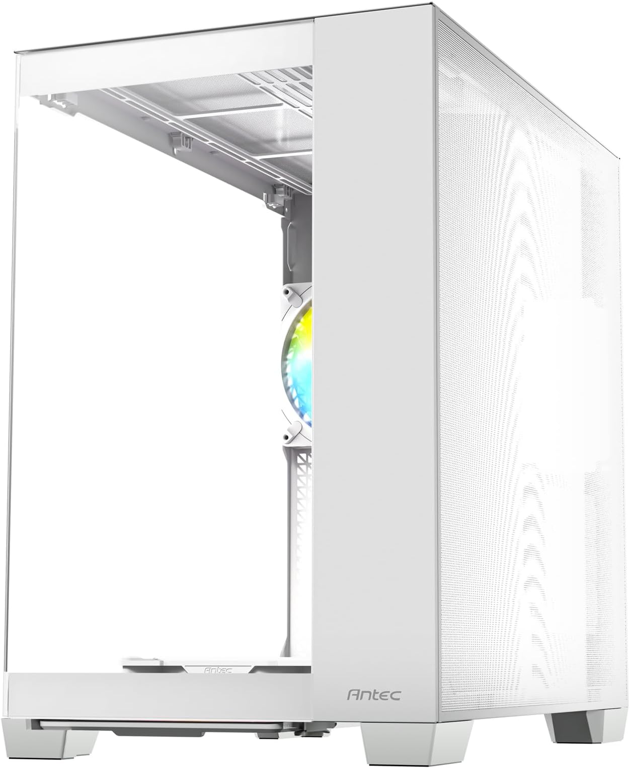 C8 ARGB Full Tower Tempered Glass PC Gaming Case White