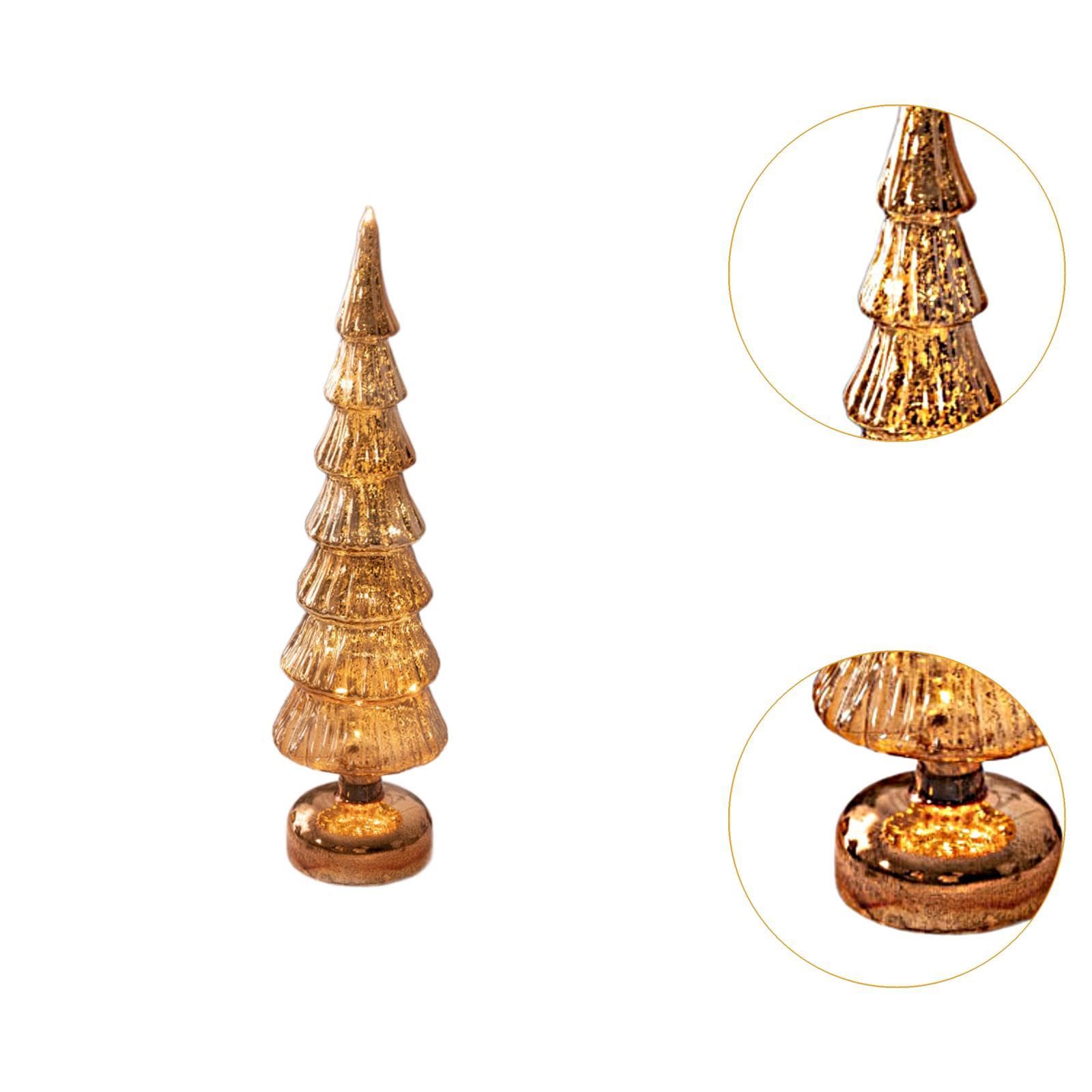 Figura de de Navidad, de Navidad de Mesa, Figura Decorativa de Cristal con Luz para Regalo, Navidad Festiva, Oficina, Sala de Estar, Hogar, L