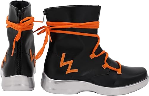 Miniatura 2 de Viper - Botas altas negras para mujer, disfraz de Halloween y cosplay