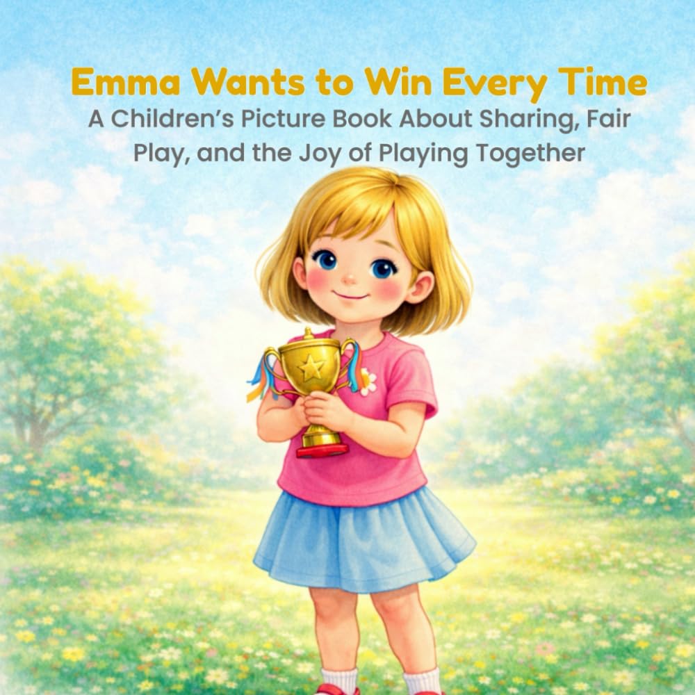 Emma Wants to Win Every Time: A Children’s Picture Book About Sharing, Fair Play, and the Joy of Playing Together
