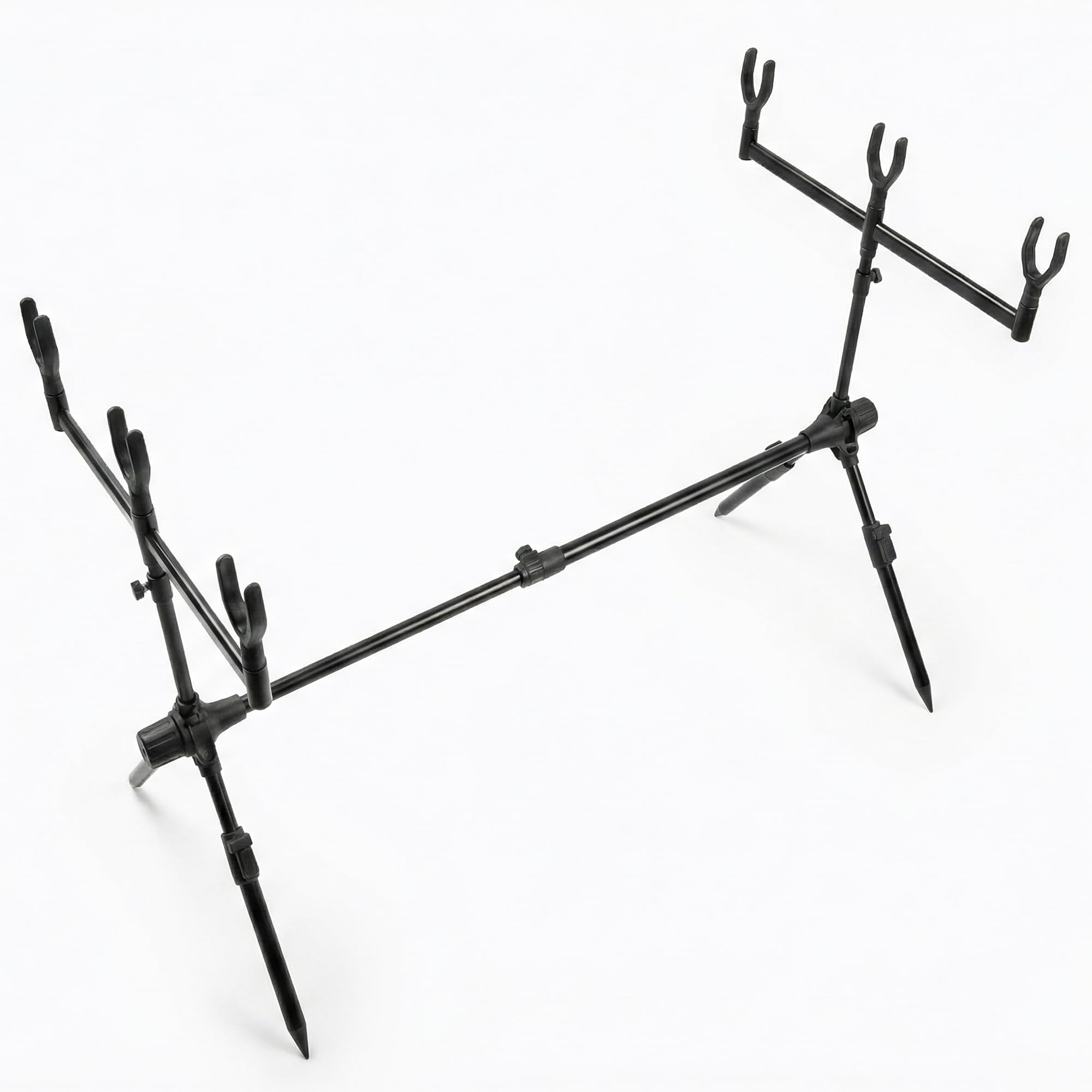 Support de cannes Rod Pod avec trépied support pour 3 cannes à pêche sac de transport inclus accessoires de pêche pêche à la carpe