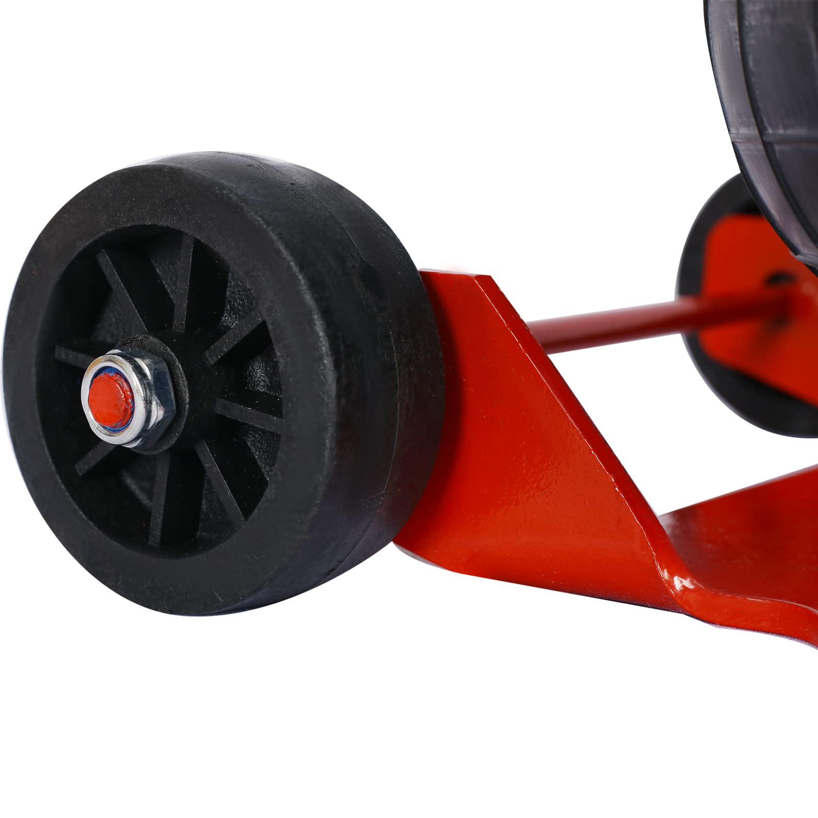 5T Triple Bag Air Jack,Pneumatic Jack 3 Bag,Lifting 16in Capacity 5T 11000lbs,Easy-Collapsing Terrain,Red Color