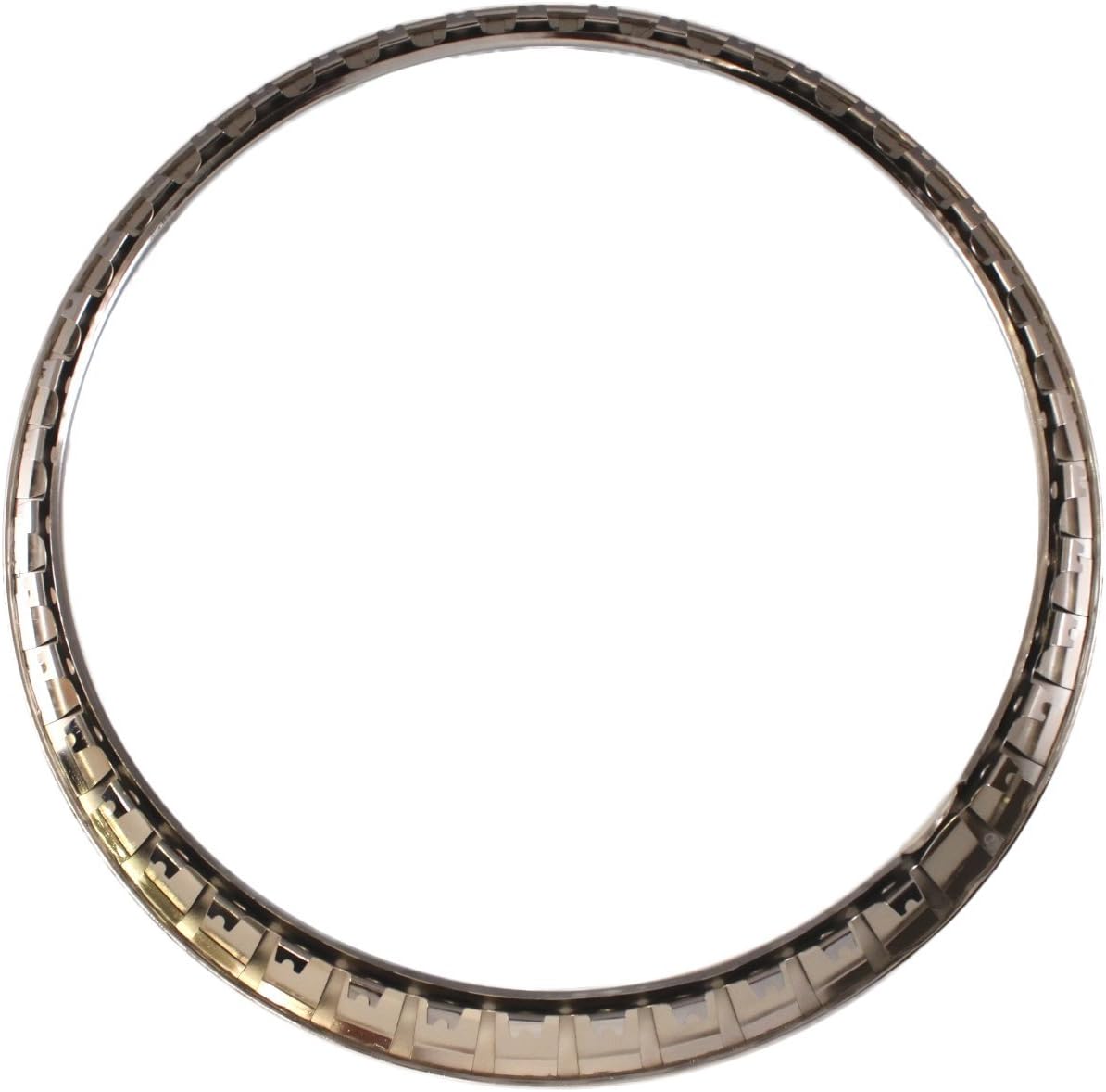 Set of 4 Chrome plated Steel 15" Universal 1.75 inch Beauty Trim Rings 1515C