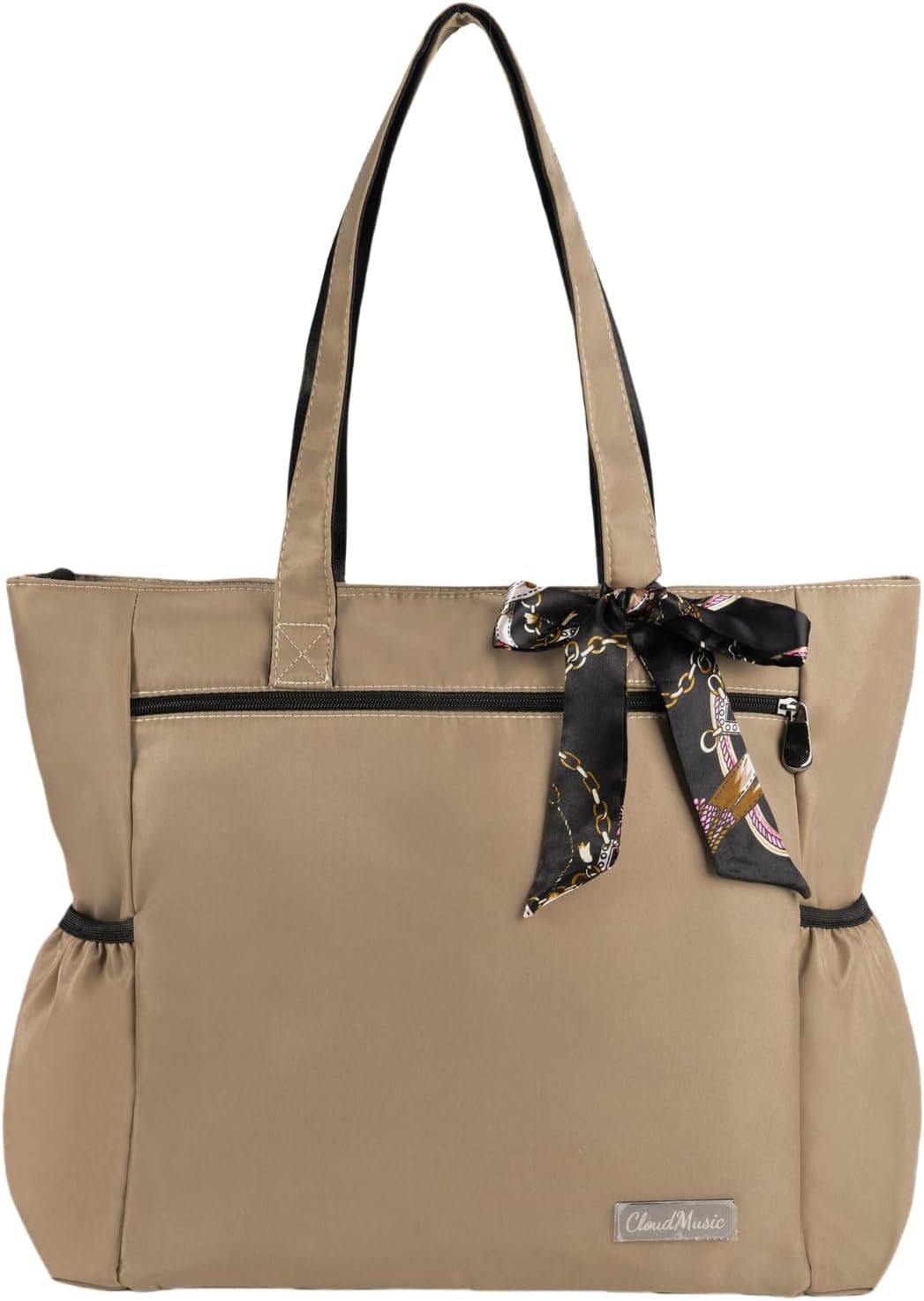 CLOUDMUSIC Shoulder Tote Bag For Nurses Teachers Work Gym Travel Beach Women With Large Capacity Waterproof