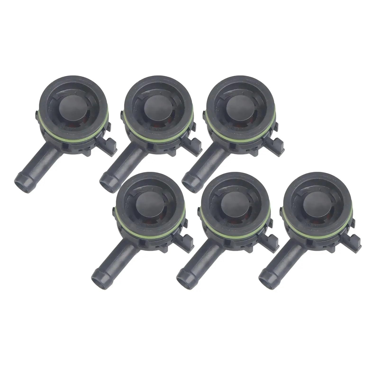 Turbo Splitter Zawór 6x 04E103175 Zawór zwrotny zaworu wydechowego samochodu Zawory PCV Części zamienne Wydech Zawory przedmuchowe silnika samochodowego