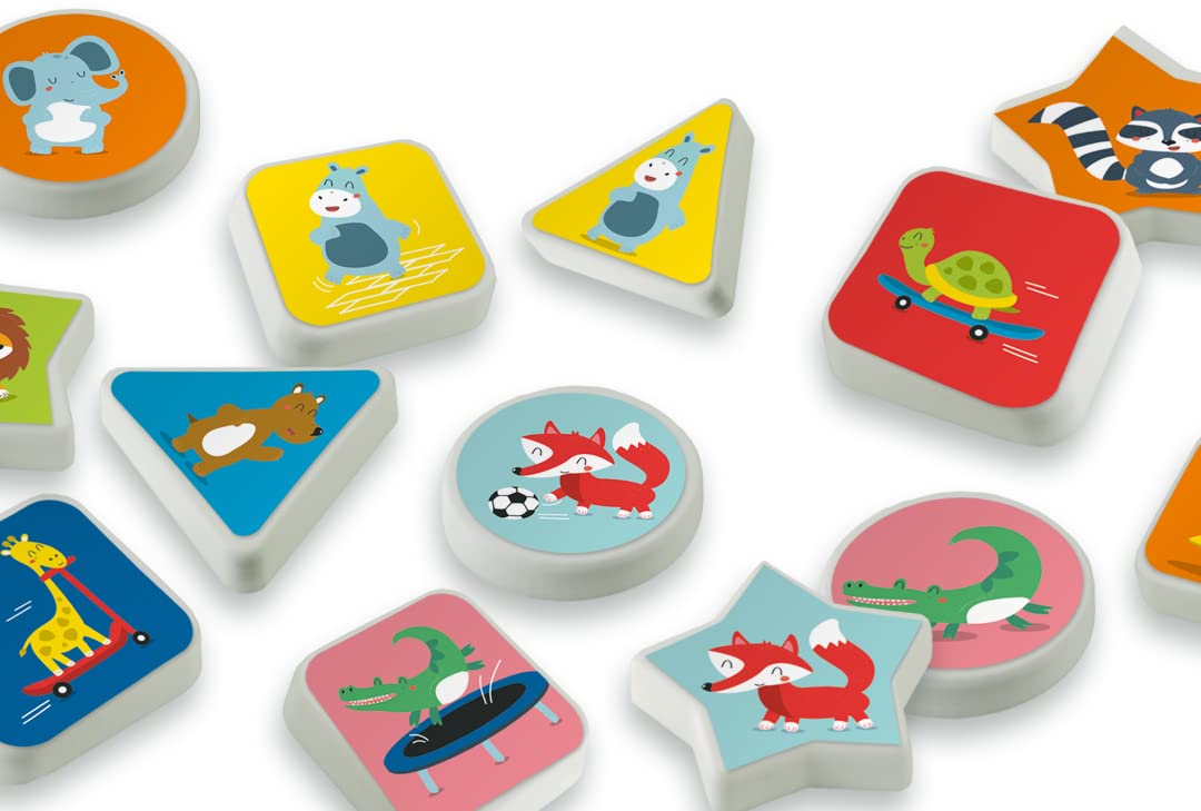 SES Creative 02233 Memo Animals Outdoor Memory Game, Various Colours, Large - Image 3