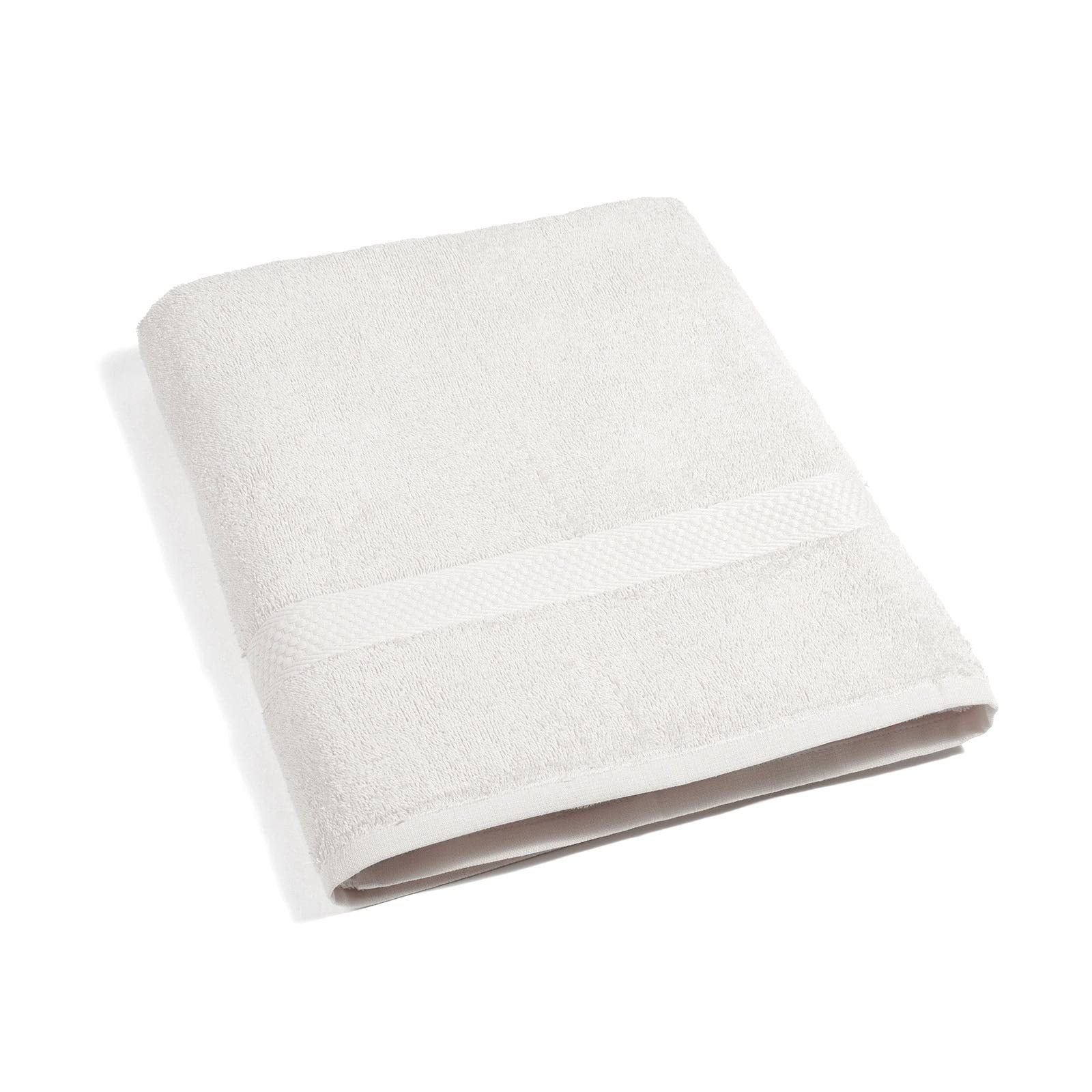 Caleffi Telo Bagno CM. 100x150 Minorca in Cotone Bianco