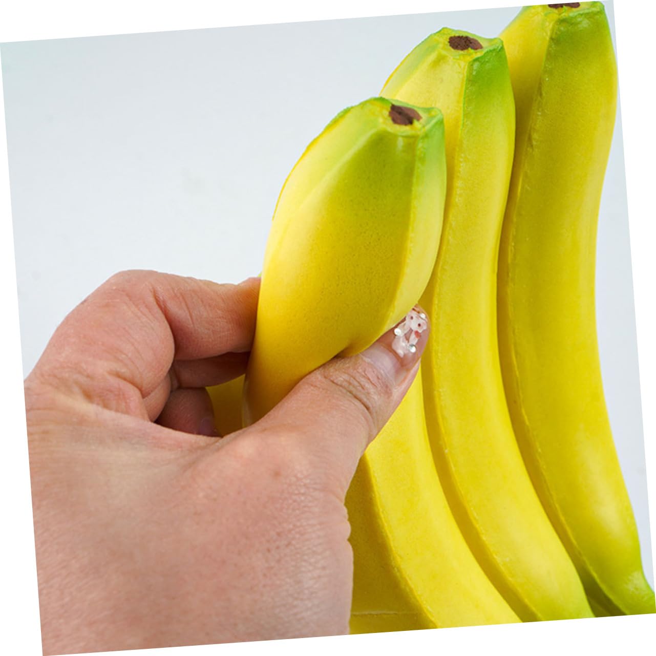 1 Bund Künstliches Bananenbündel Lebensechte Simulation Frucht für Dekoration Küche Party Hochzeit Teiliges mit Realistischem Aussehen und Langlebigem Material