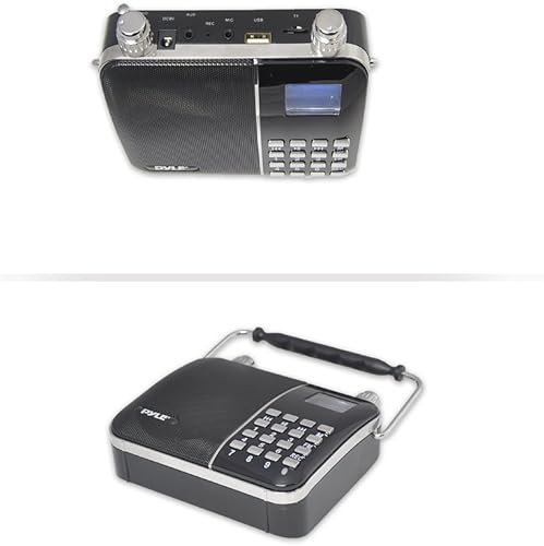 Miniatura 3 de Sistema de altavoces PA de radio portátil, máquina de karaoke portátil con banda de cintura con micrófono para auriculares, batería recargable,