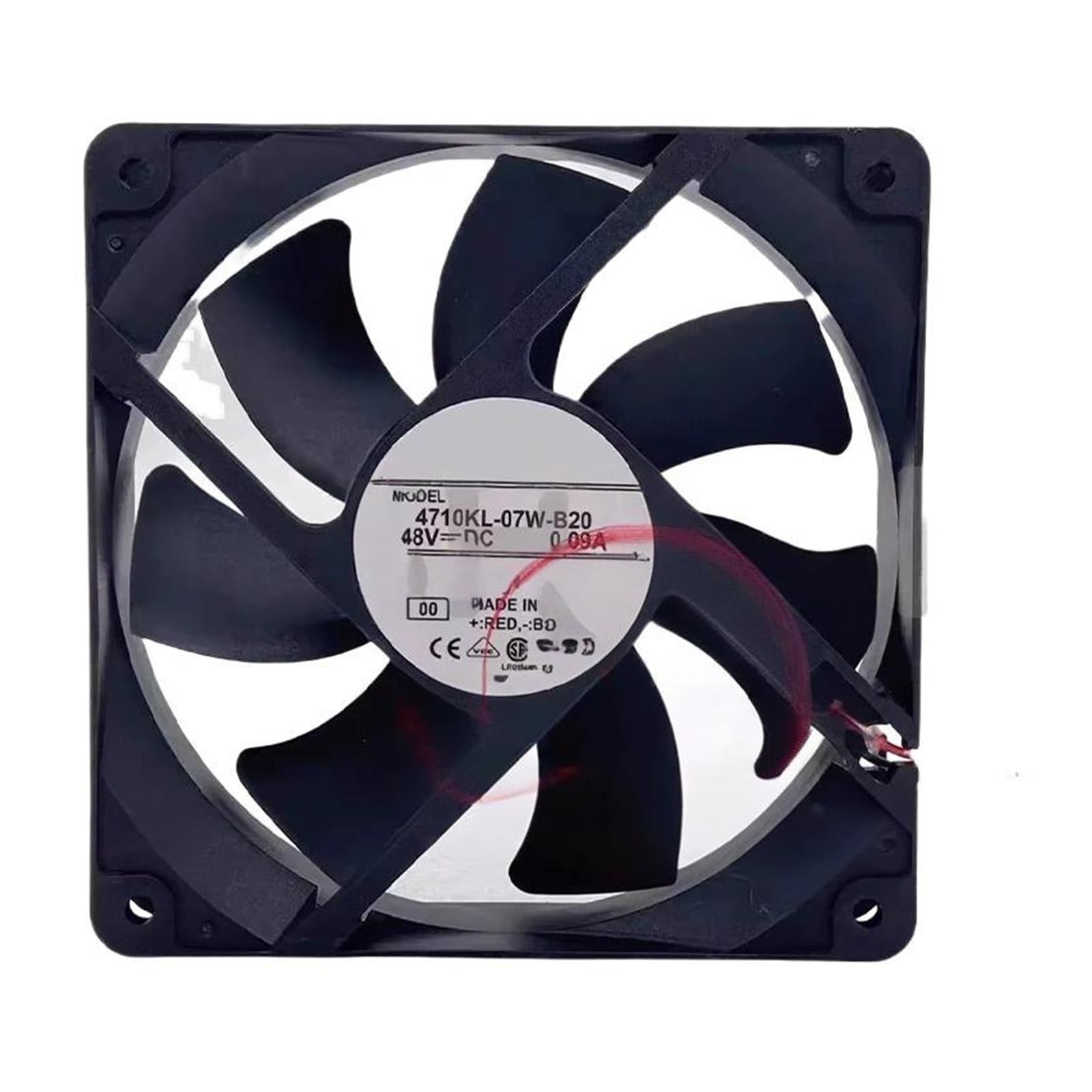 YMUGUEGH 4710KL-07W-B20 48V 0.09A 12025 Inverter Cooling Fan