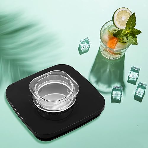 Miniatura 5 de Tapa cuadrada de licuadora y tapa central adecuada para Os-ter Os-terizer Blender Jar Fit para 4903 Os-ter Blender Square Jar Lid Replacements