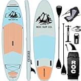 Inflatable Stand Up Paddle Boards with Premium SUP Paddle Board Accessories, Wide Stable Design, Non-Slip Comfort Deck for Youth & Adults