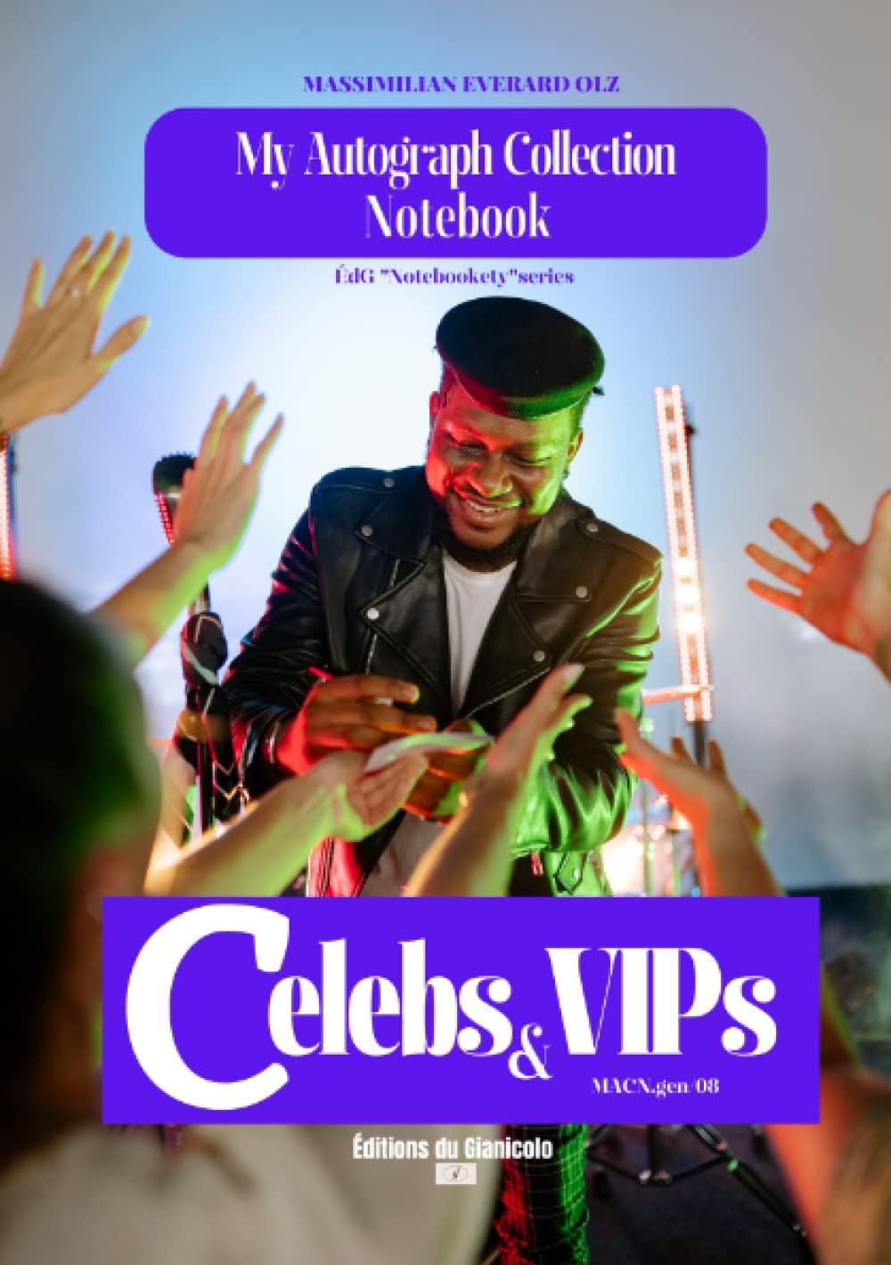 My autographs collection notebooks Celebs & VIPs