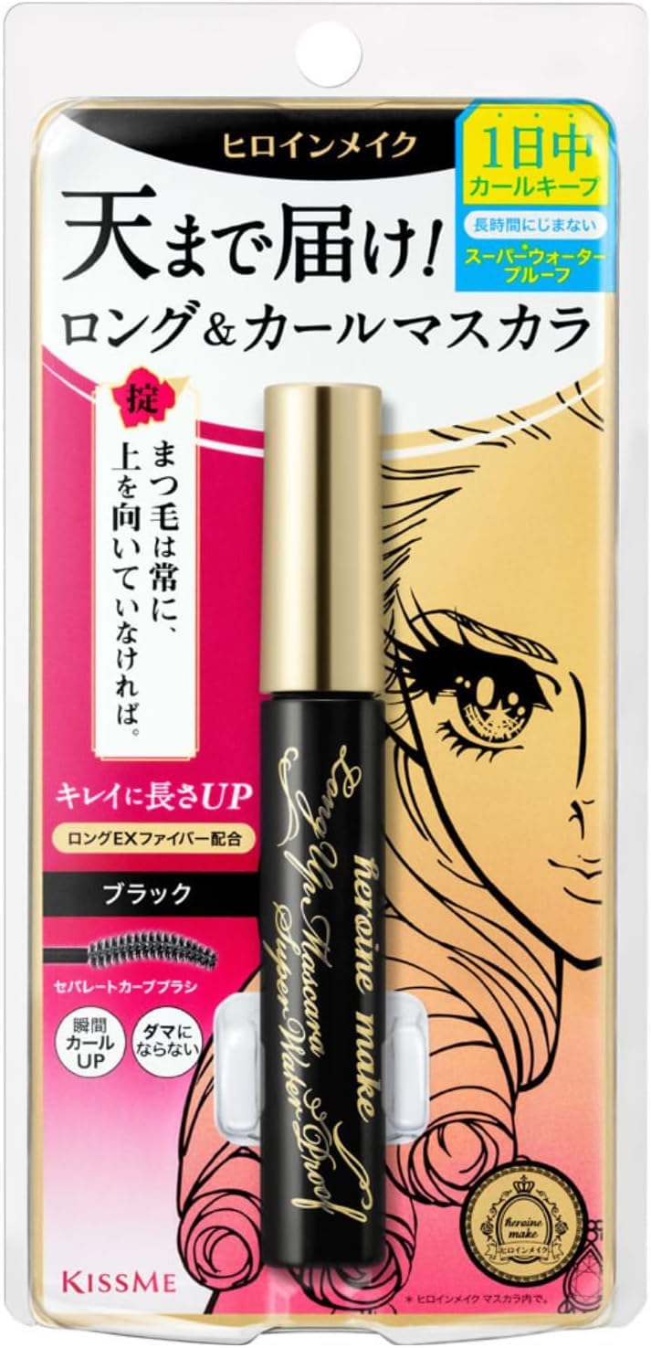 Amazon.co.jp: ヒロインメイク ロングUPマスカラ スーパーWP 01