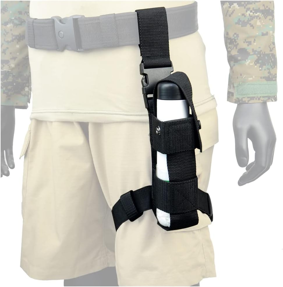 ROCOTACTICAL MK9 Spray Nylon Thigh Holster, Single Leg Drop Holder MK9, MK9 Spray