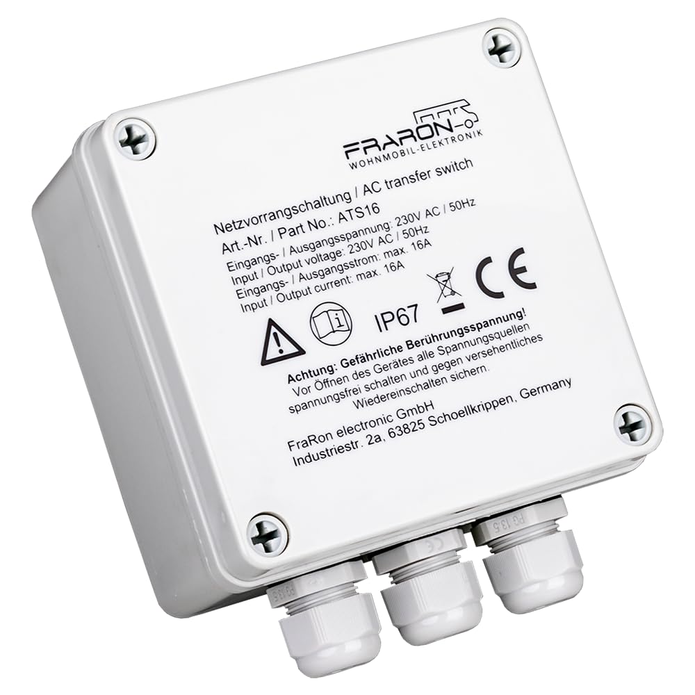 Netzumschaltung/Netzvorrangschaltung 16A 230V