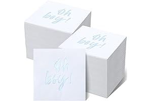 100 Count Boy Baby Shower Napkins for an Unforgettable Welcome Party