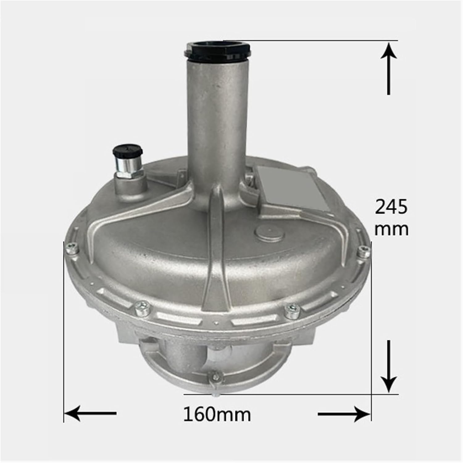 Pressure reducing Valve RG/2MC, DN40, Pressure 1bar, Outlet Pressure 90-190mbar, Industrial Pressure Regulator