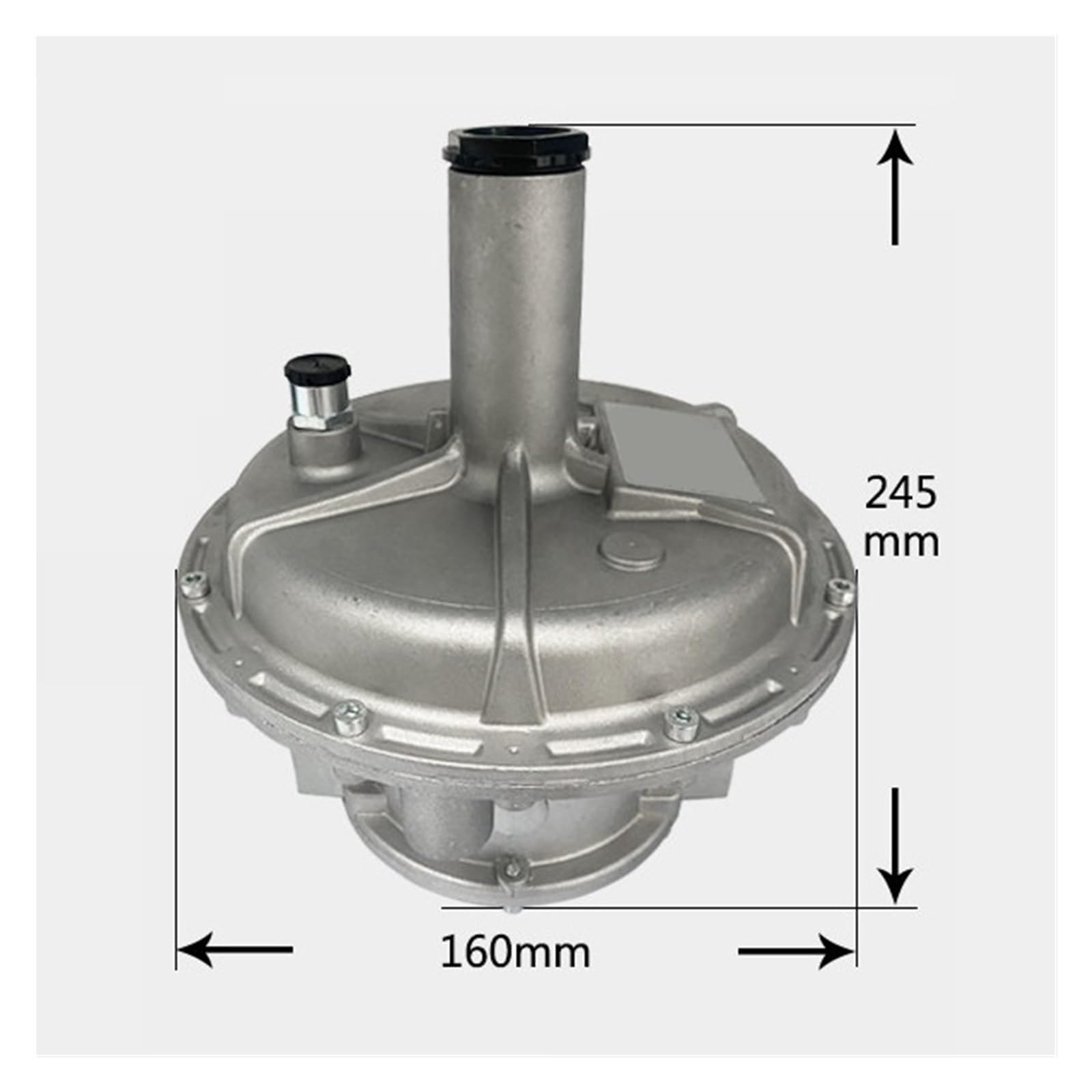 Riduttore di Pressione RG/2MC, DN40, Pressione 1bar, Pressione in Uscita 20-36mbar, regolatore di Pressione Industriale