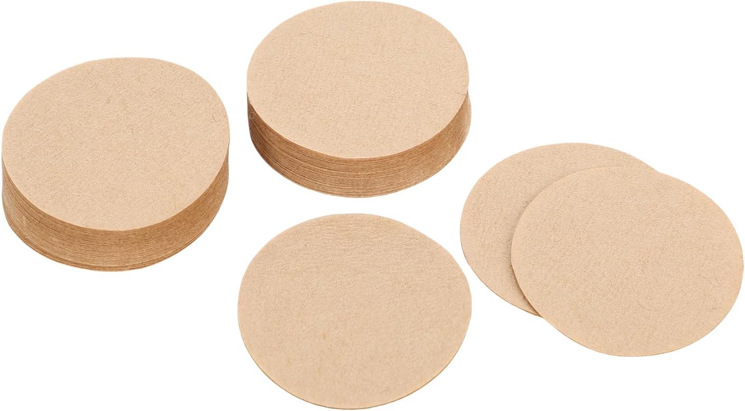 500 Round Coffee Filter Paper 32mm Capsule Coffee Filters Fit for LAVAZZA Machines Biodegradable Paper Material with 5 Packs for Effortless Brewing image 4