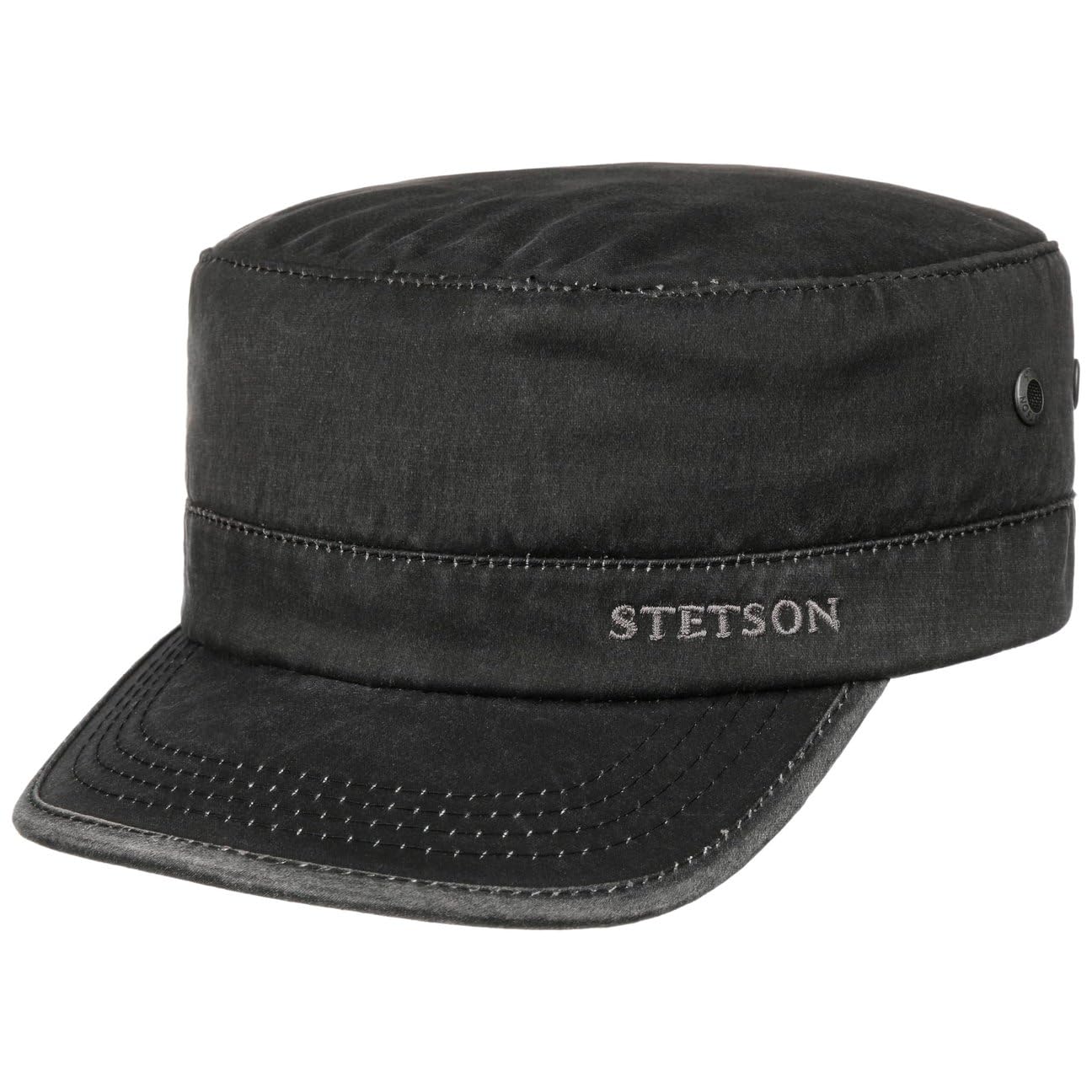 Stetson Datto Berretto Militare Inverno - Cappello Inverno Uomo - Berretto Cotone - Filtro UV 40+ - Idrorepellente - Berretto Foderato - Cappello Autunno/Inverno