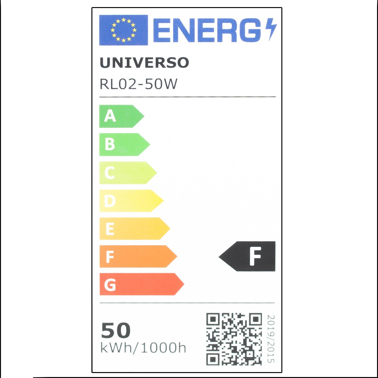 Planetitaly Faro armatura stradale IP65 esterno lampione LED 50W inclinabile 90 gradi luce viali sentieri giardino 4500lm 230V