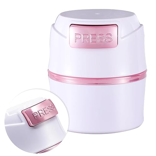 Embagol Contenedor de almacenamiento de pegamento para pestañas, contenedor de almacenamiento de pestañas, extensiones de pestañas, soporte para