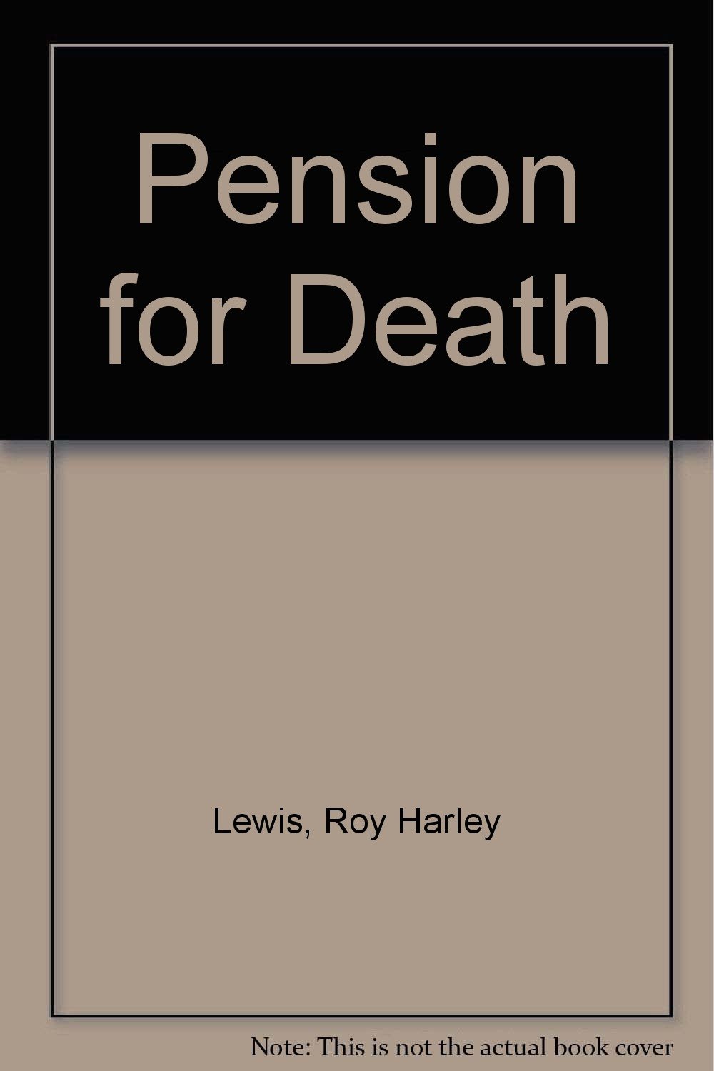 Buy Pension for Death — BookShops.in