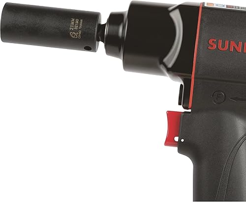 Miniatura 5 de Sunex 3329 - Juego de llaves de vaso de impacto métricas estándar y profundas, métricas, estándar/profundo, 6 puntos, Cr-Mo, 0.315 in - 0.866 in, 29