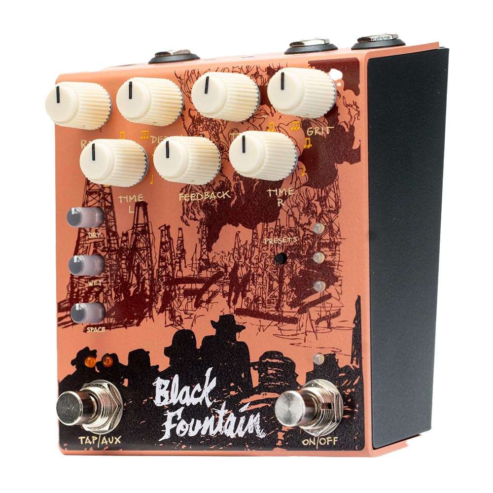 ギター Old Blood Noise Endeavors Black Fountain Old Blood Noise Endeavors — Black Fountain V3 + Tap Tempo