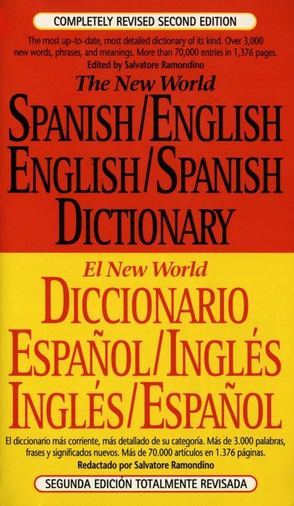 The New World Spanish/English, English/Spanish Dictionary (El New World Diccionario espanol/ingles, ingles/espanol) (Spanish and English Edition)