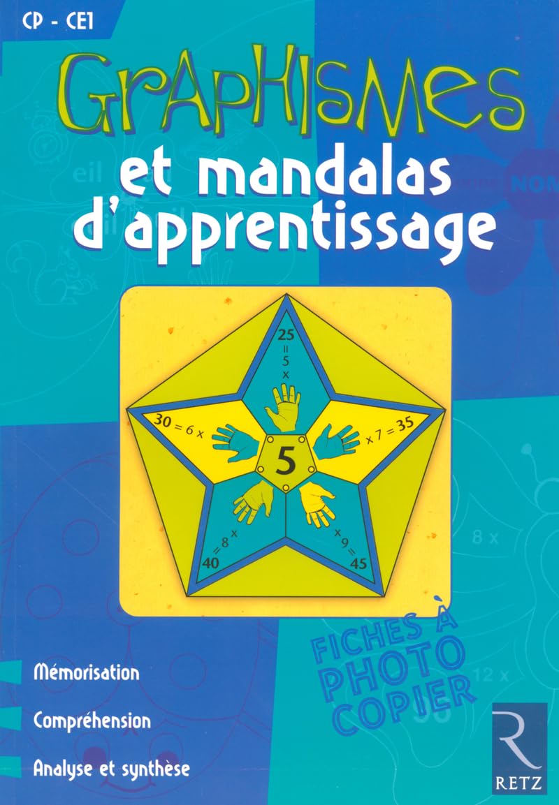Graphismes et mandalas d'apprentissage: CP - CE1