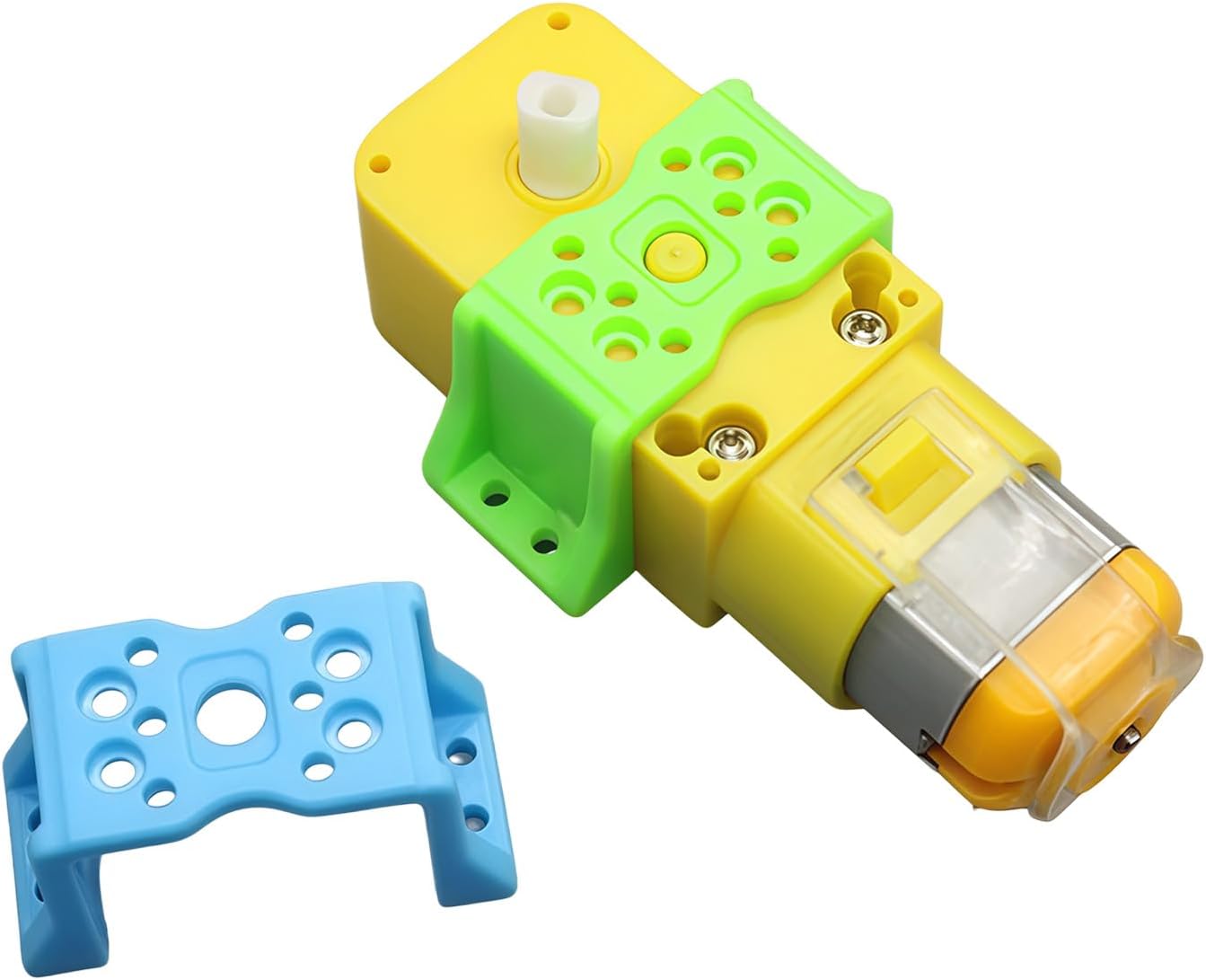 Generic Motor Brackets Suitable with Various Small Robots and Stems Learning Set Nonslip Motor Craft Clip