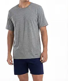 Pijama Curto Masculino Mash Algodão Cotton Toque Fresco Verão