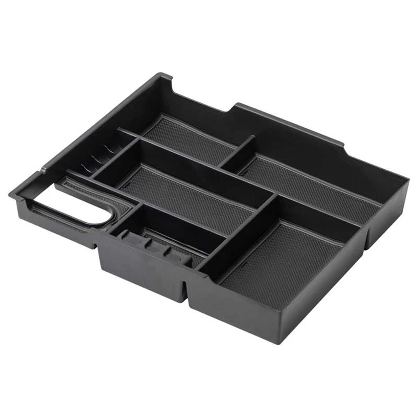 Auto Console Centrale Scatola Bracciolo Organizzatore Vassoio Supporto Contenitore Poggiamano Custodia per T&oyota per Tundra 2014-2021 Auto Bracciolo Scatola(Black)