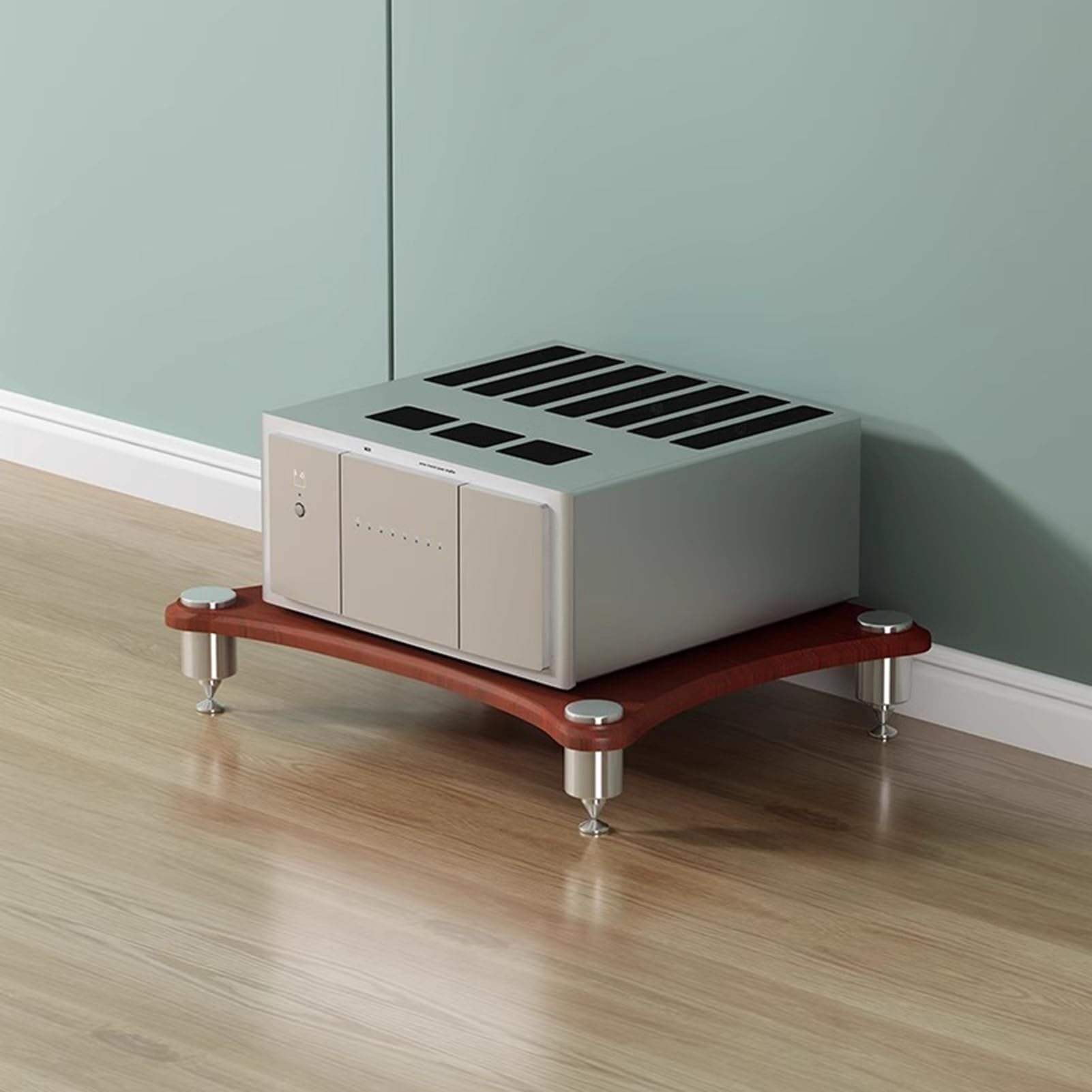 Muebles de audio modernos con soporte AV para sistemas estéreo de salón