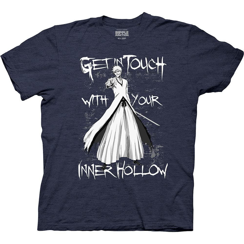 Ripple JunctionBleach Adult Unisex Your Inner Hollow Heavy Weight 100% Cotton Crew T-Shirt