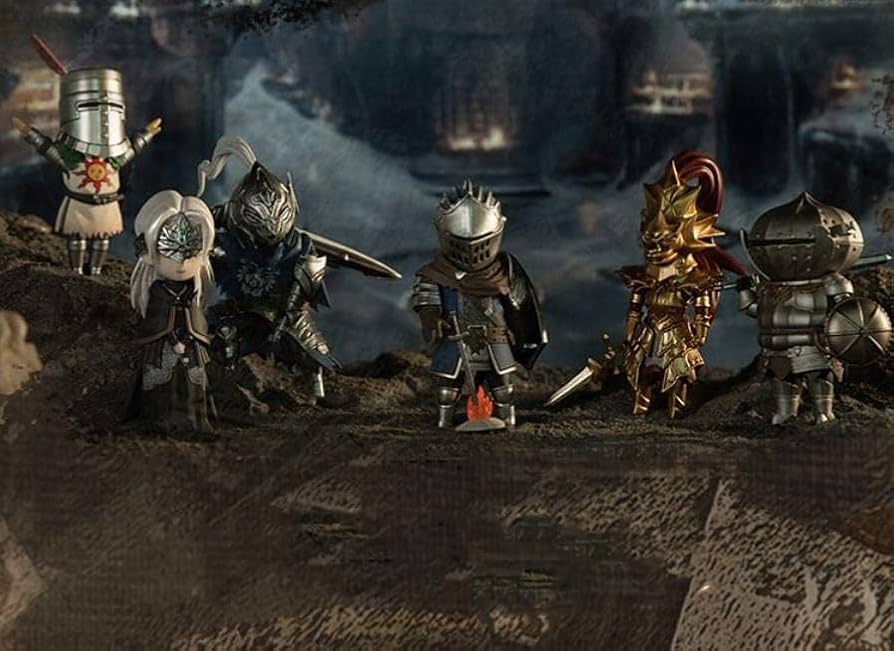 i8 TOYS ACTOYS Caixa surpresa com figuras Dark Souls 11 cm