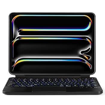 Amazon.com: LENRICH Magic Keyboard Case for iPad Air 11 inch