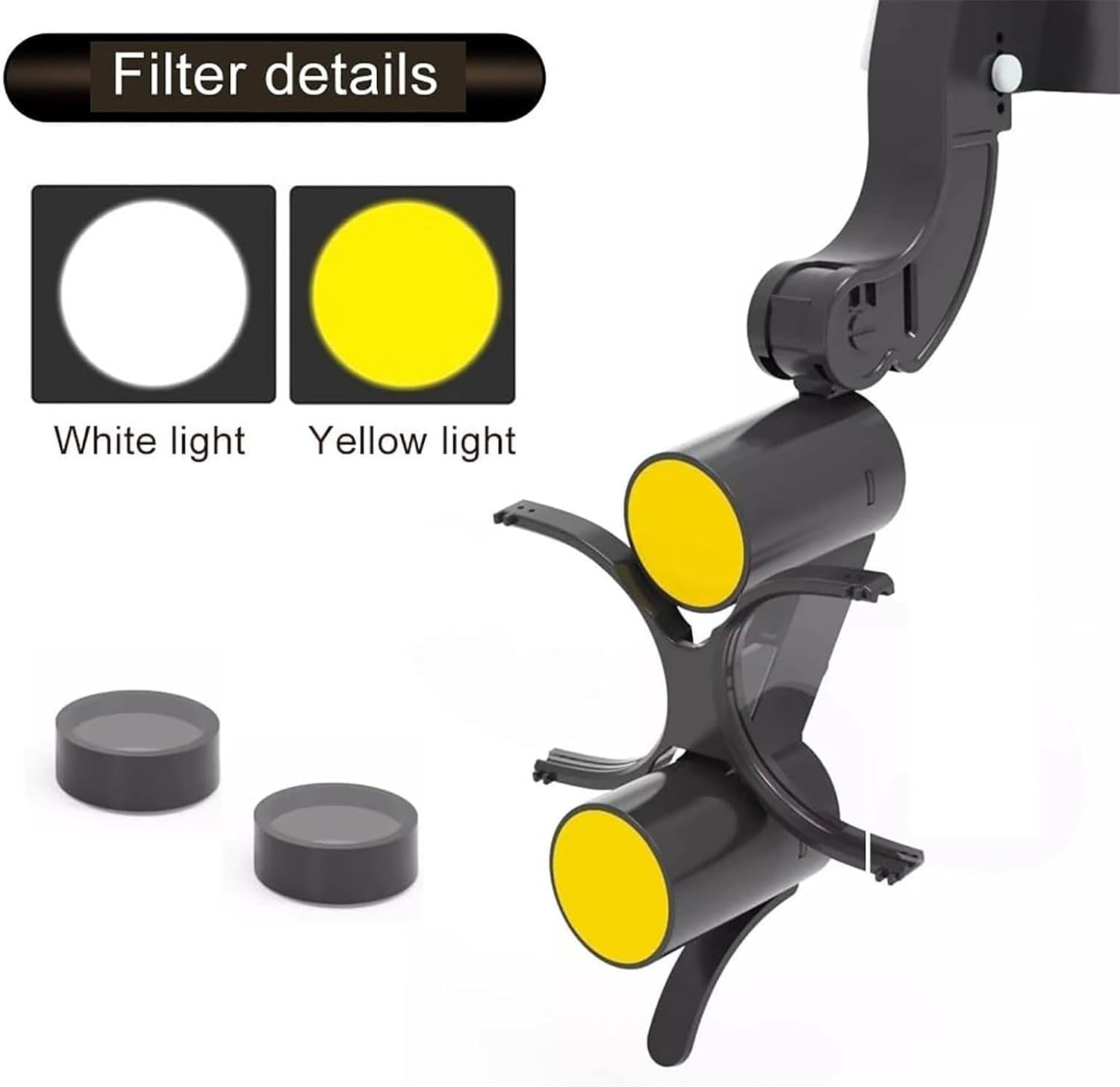 Portable Optical Glass Dental Surgical Binocular Loupes 2.5X/3.5X LED Head Magnifier Adjustable Height and Interpupillary Distance for Dentistry and Laboratory (Green, 2