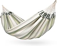 Vista 38 de LA SIESTA Brisa Hamaca clásica, hecha a mano, resistente a la intemperie, resistente a roturas, hamaca para relajación interior y exterior