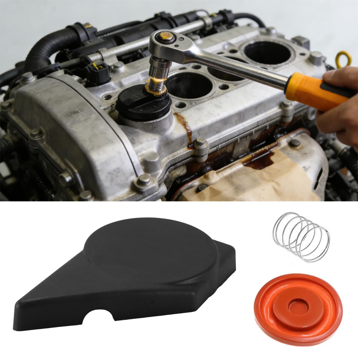 9659489880/0248.P9/1526690/6C1Q6K271BH Coperchio valvola motore PCV per Transit Mk7