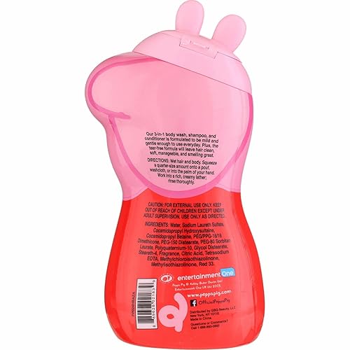 Miniatura 2 de peppa pig 3 en 1 gel de baño/champú/acondicionador
