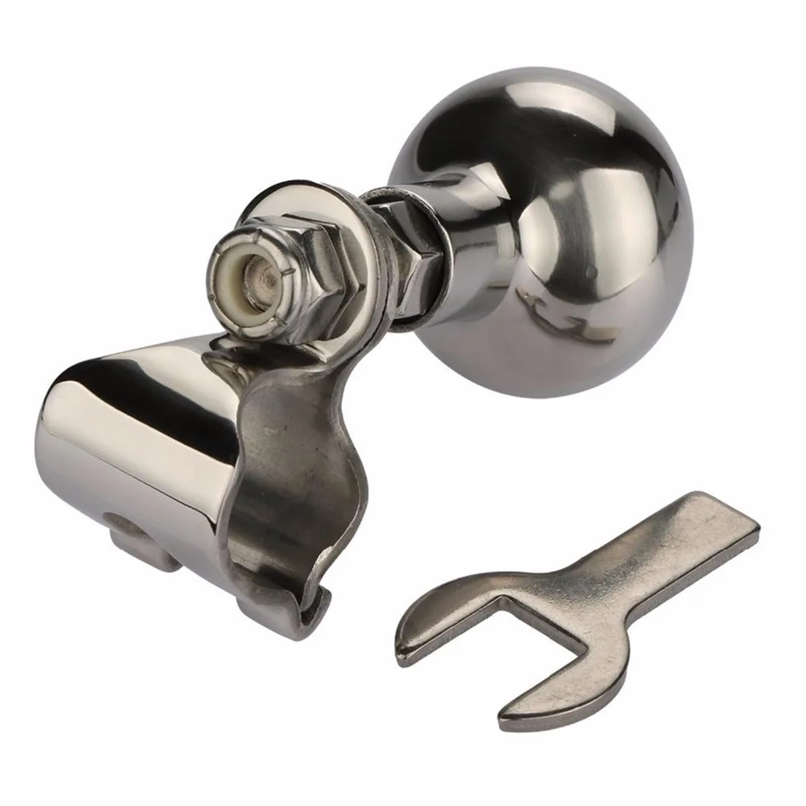 1 pz. Accessori for barche, in acciaio inox 316, for timone a ruota, maniglia for barca, pomello con impugnatura Power Ball