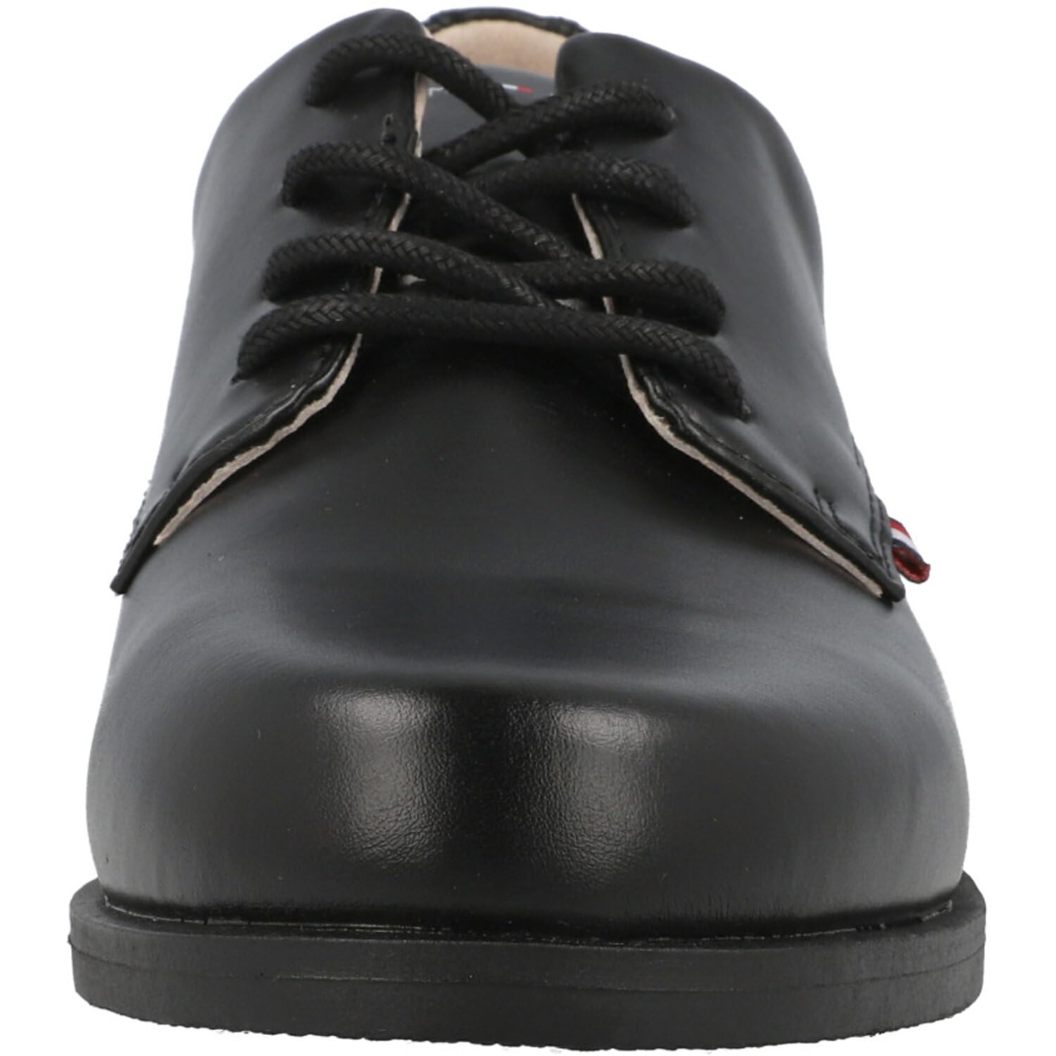 Tommy Hilfiger Lace-up Schuh mit glattem Finish, Samir, Schwarz, 35