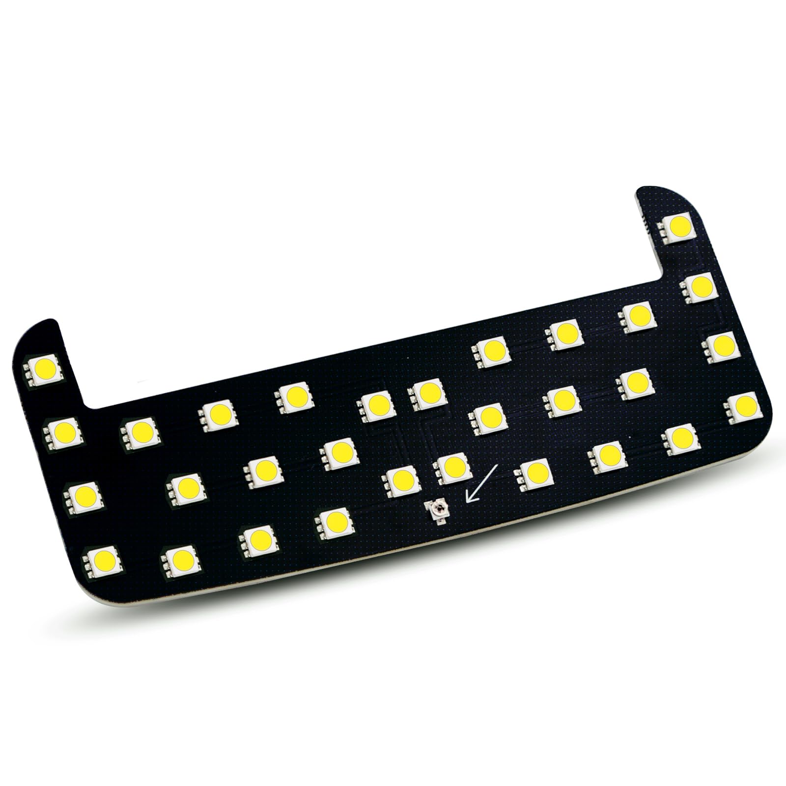 6000K Pure White Light Super Bright LED Light Sheet,Lights Brightness Can Adjust,Fit Car Interior Rear Dome Light of Toyota Tacoma, 4Runner,FJ Cruiser,Rav4,Prius