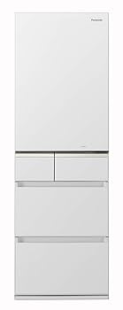 【M-214】パナソニック 5ドア 冷凍冷蔵庫 406L NR-E414V-N Amazon.co.jp: パナソニック 冷蔵庫 5ドア 406L パーシャル搭載