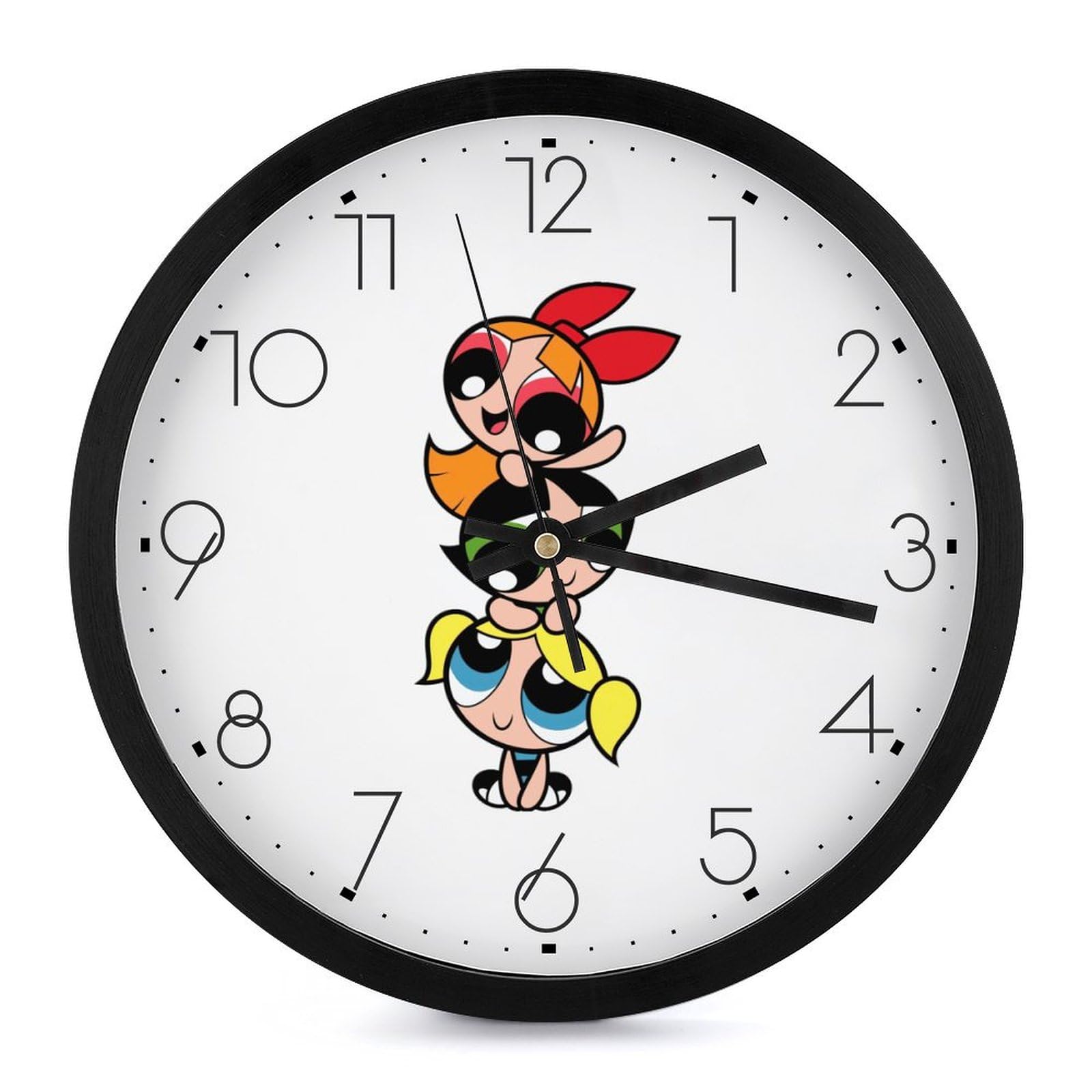 Amazon.co.jp: 時計 パワーパフガールズ 掛け時計 かけ時計 壁掛け時計