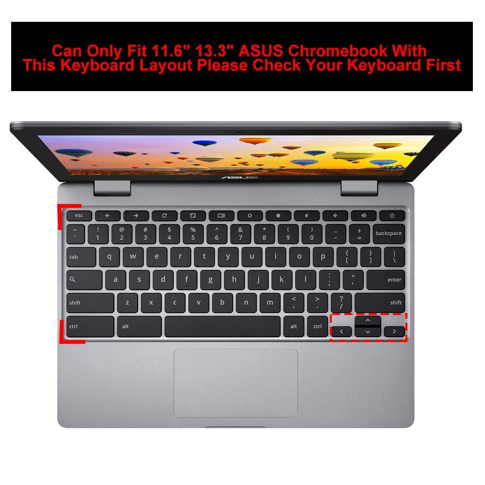 Keyboard Cover for ASUS Chromebook CX1 CR1 CX1100 CX1101