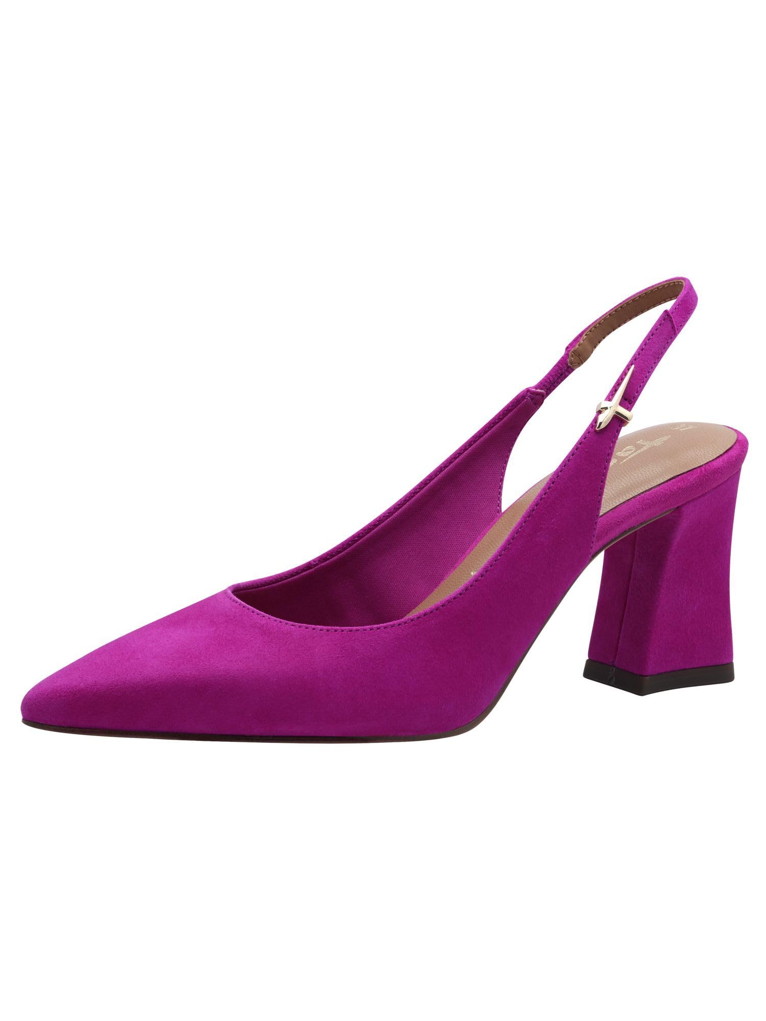 Tamaris Sling Women's Block Heel, Pink, 36 EU